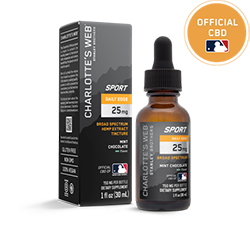 Official MLB CBD - Charlotte's Web Product Image