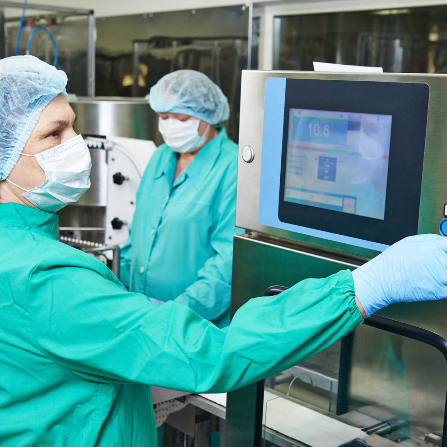 Pharmaceutical factory line workers | NSF International