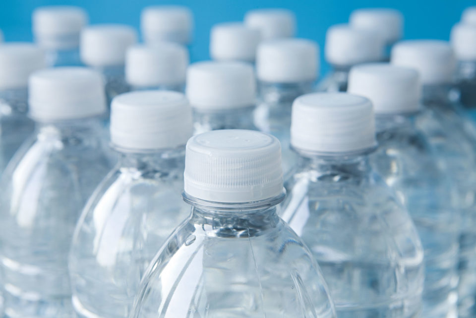 Bottled mineral water