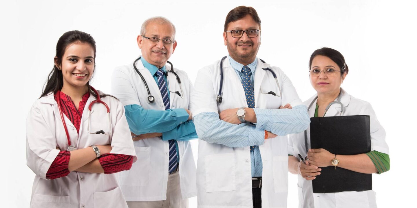 Medical staff posing 119716697